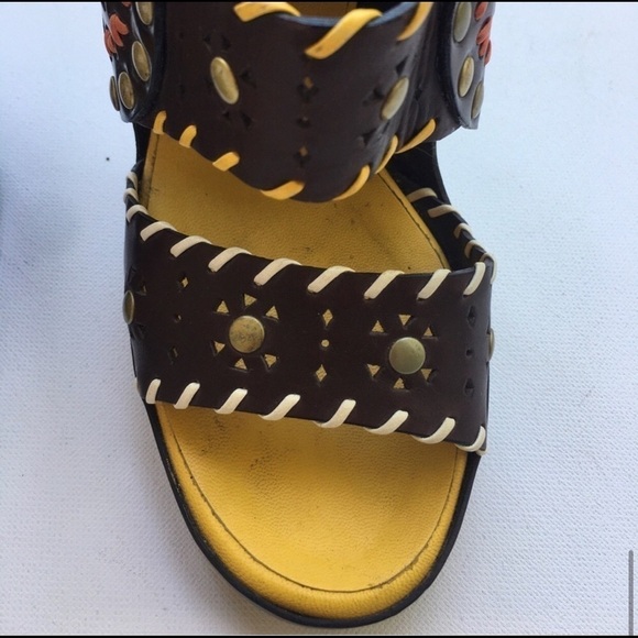 Jimmy Choo Leather Sandals size 7 - Picture 9 of 11